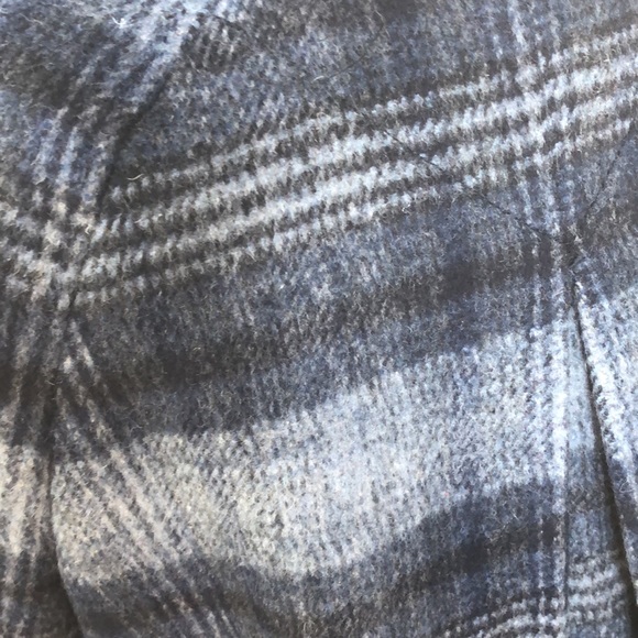 Blue Plaid Swing Jacket-Small - Picture 3 of 11